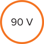 90v